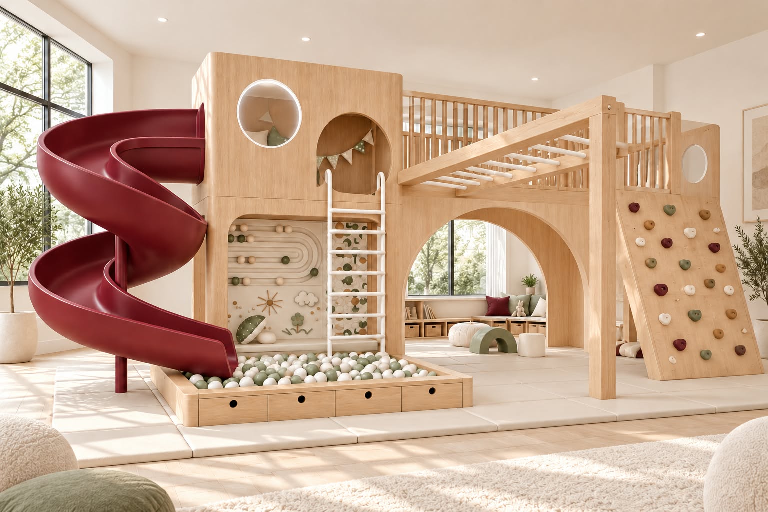 The Nordic Grand Estate & Skybridge · Architectural Playscape