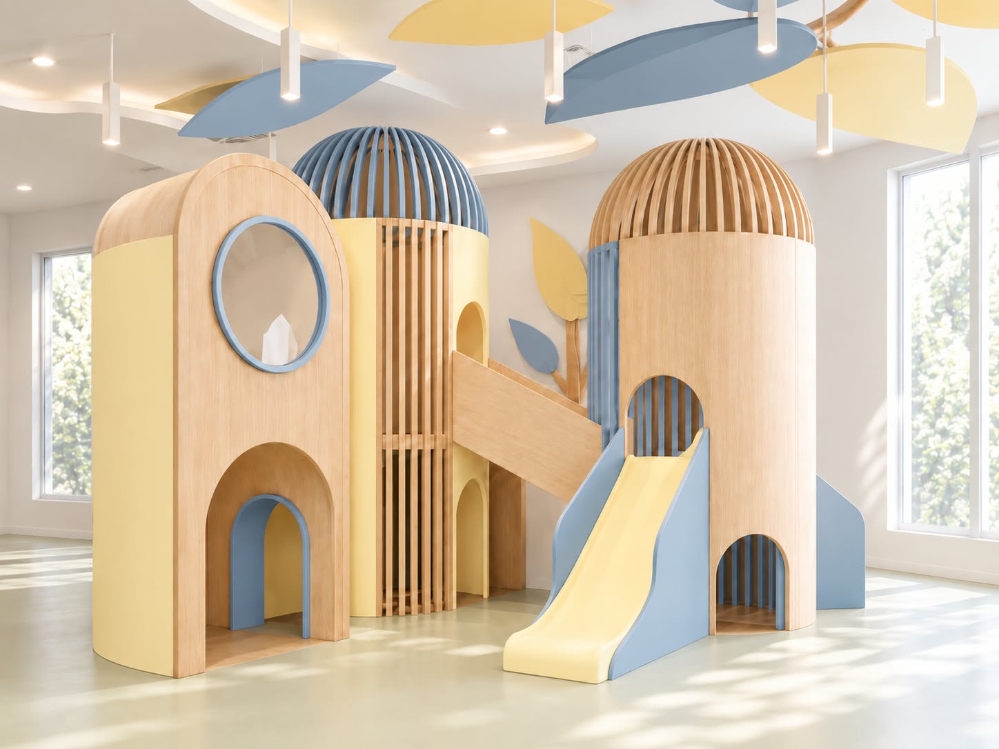 The Meadow Pavilion · Soleil & Azure · Architectural Playscape