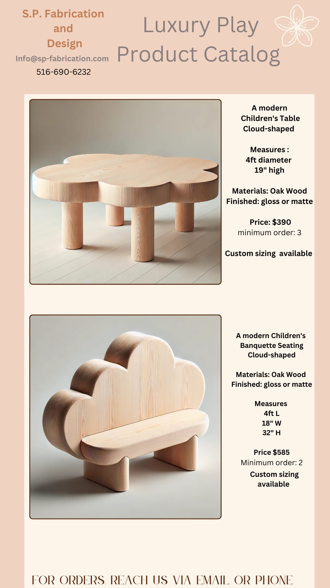 Luxury Children's Furniture Built to Last by SP Fabrication