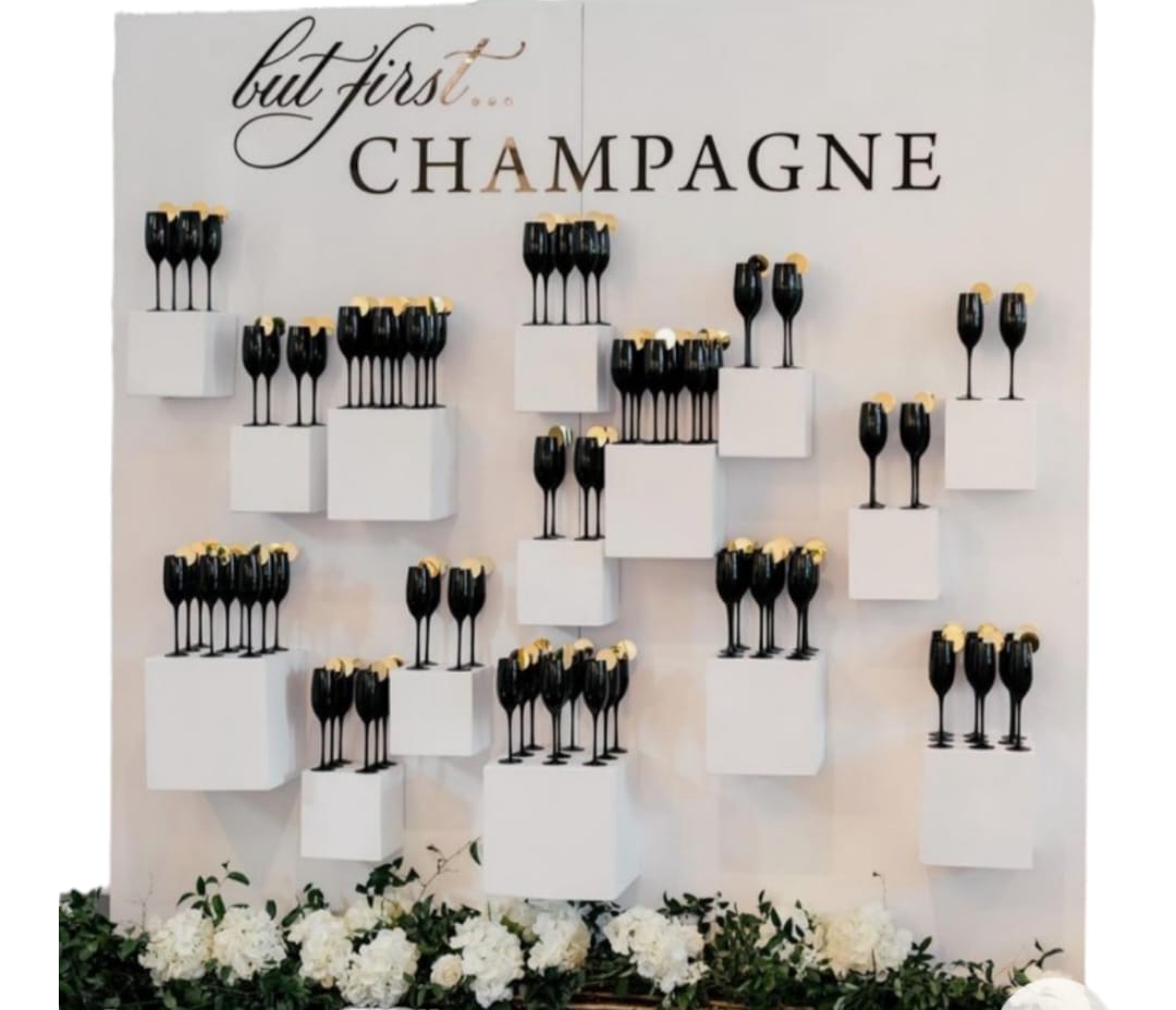 Drink + Food Display Wall