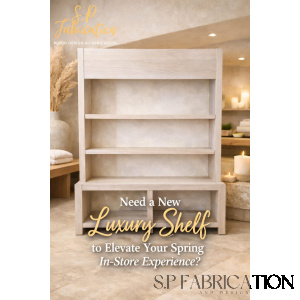 Lunar Product Display Shelf